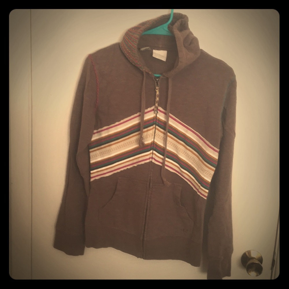 Brown O’Neil sweatshirt jacket